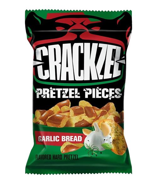 CRACKZEL PRETZEL garlic bread