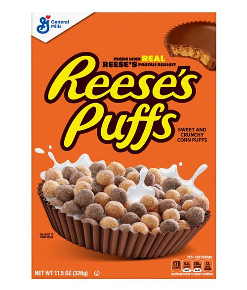 REESE'S puffs peanut butter