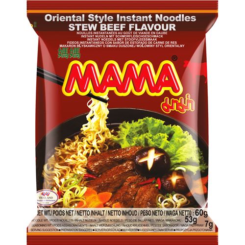 MAMA sachets noodle beef