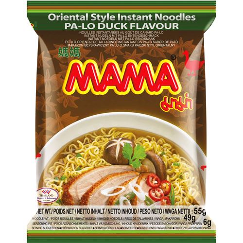 MAMA sachets noodle duck