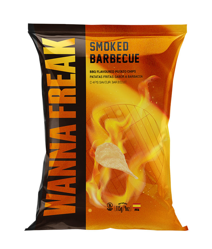 WANNA FREAK chips smoked barbecue